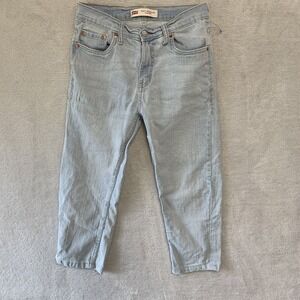 Levis‎ Women's 502 Regular Taper  Light Wash Jeans Size 16 Reg 28 x 28